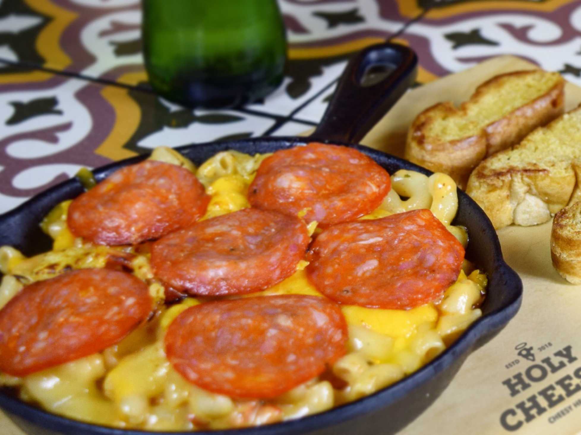 Mac N' Cheese de Pizza