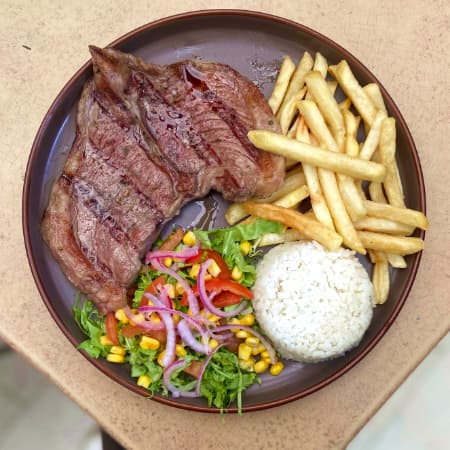 Parrilla más Bebida