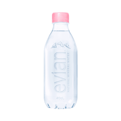 Agua Evian Nude 400 ml