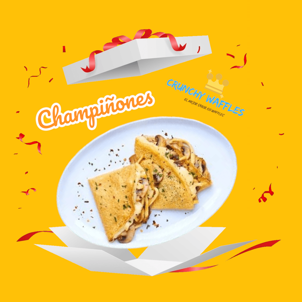 Crepa Especial Champiñones