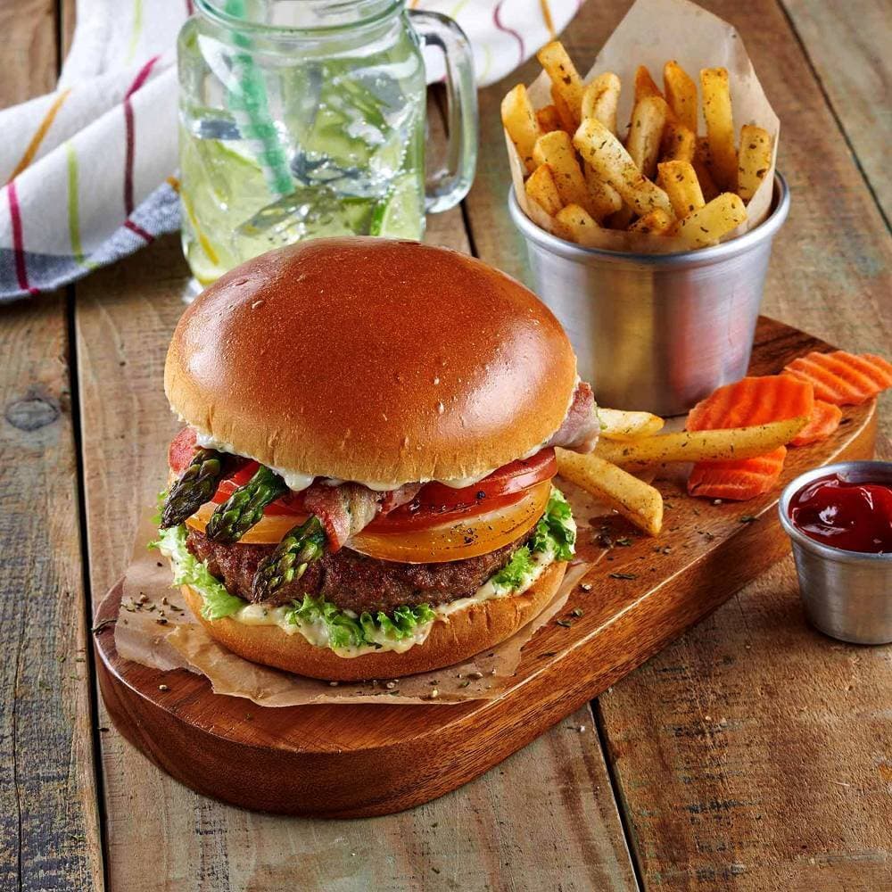 Hamburguesa con Papas