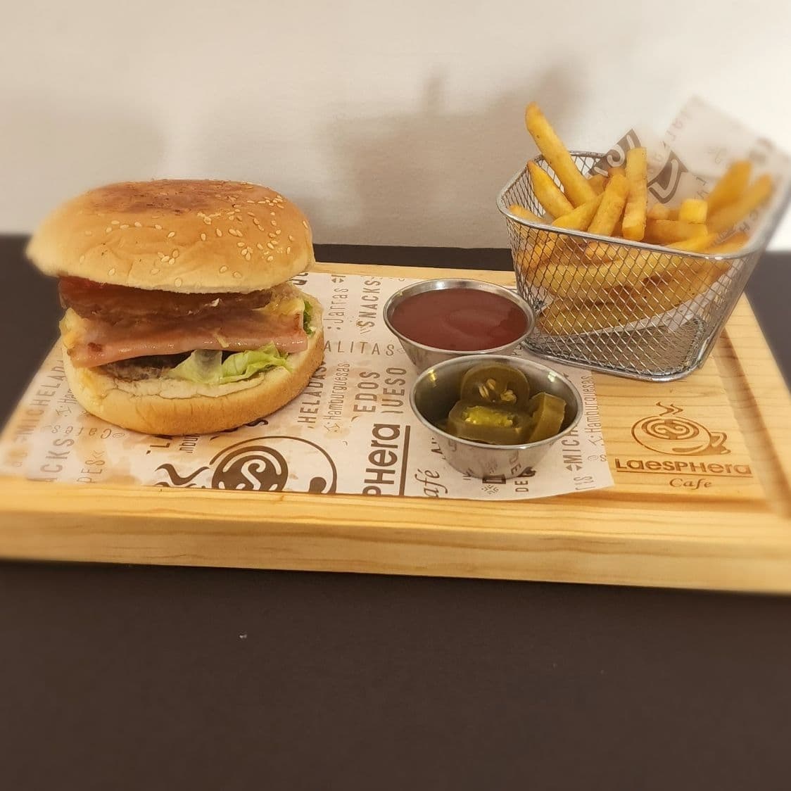 Hamburguesa Hawaiiana
