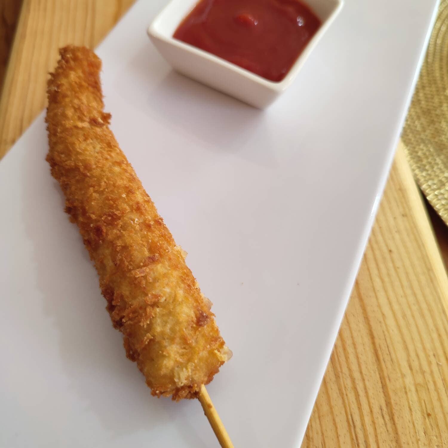 Kushiage Camarón - Manchego