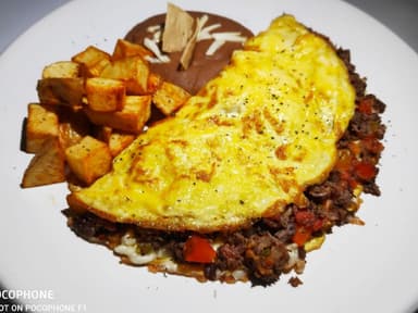 Combo-Omelette El Arriero+Café Americano
