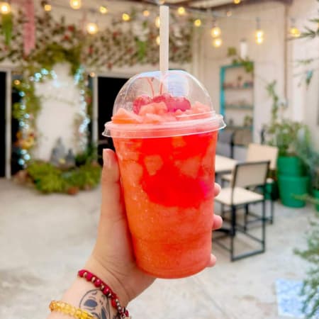 Smothie cereza