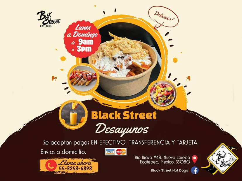 Black Street Hot Dogs ( Nuevo Laredo)