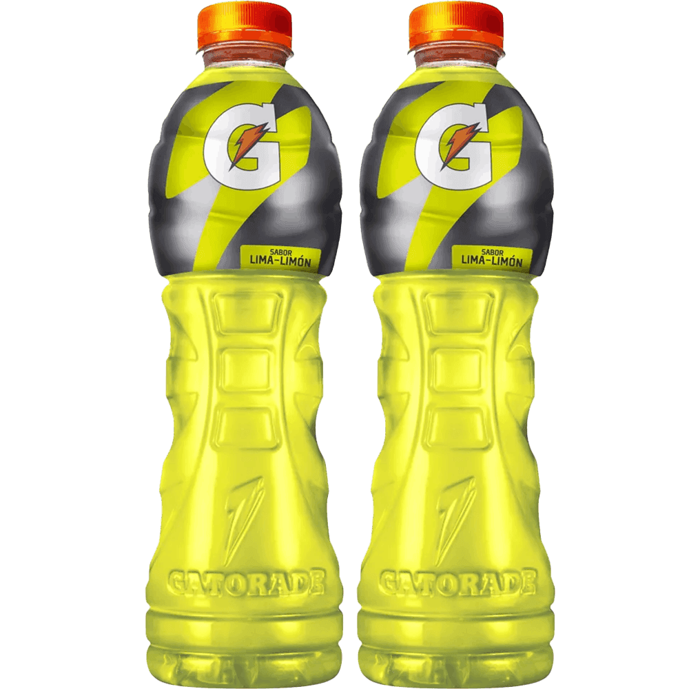 2 Gatorade 600ml Limalimon