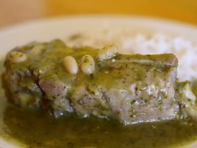 Espinazo en Salsa Verde