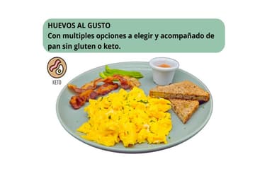HUEVOS REVUELTOS CON 3 INGREDIENTES