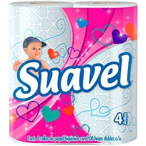 PAPEL HIG SUAVEL 200HD 4 PZA