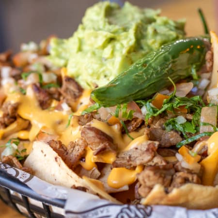 Nachos de sirloin
