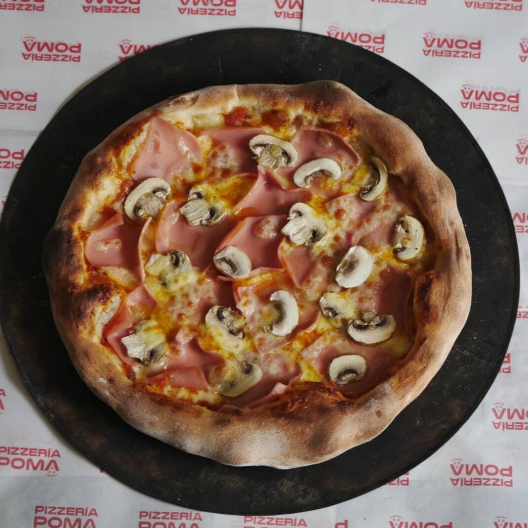 Pizza Tradicional Champiñones