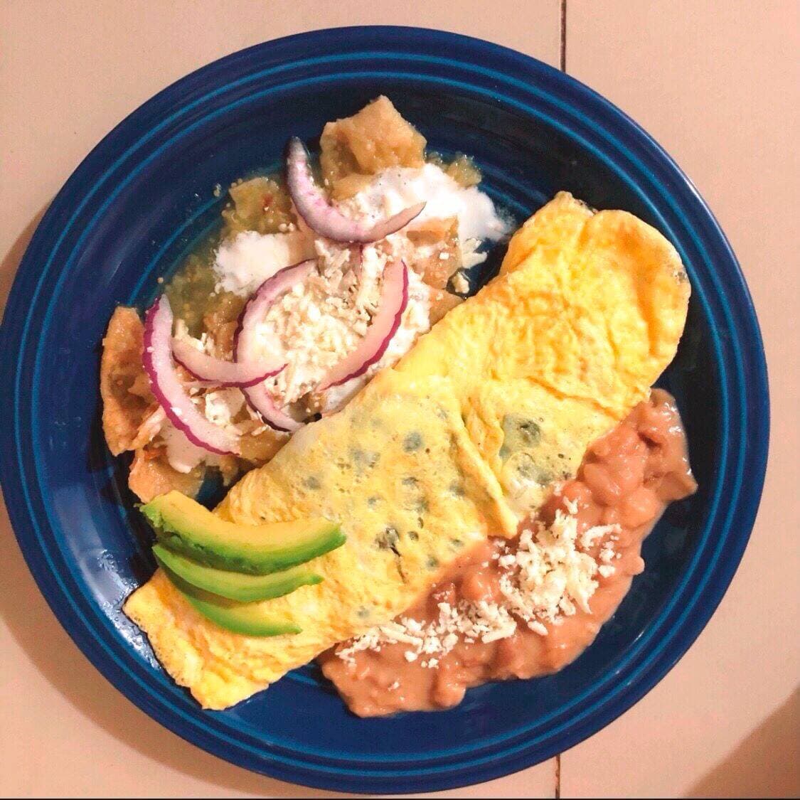 OMELETTE DOS INGREDIENTES