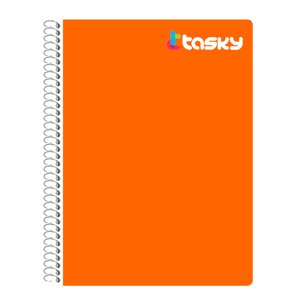 CUADERNO ESCOLAR TASKY
