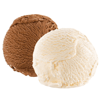 2 bolas de helado