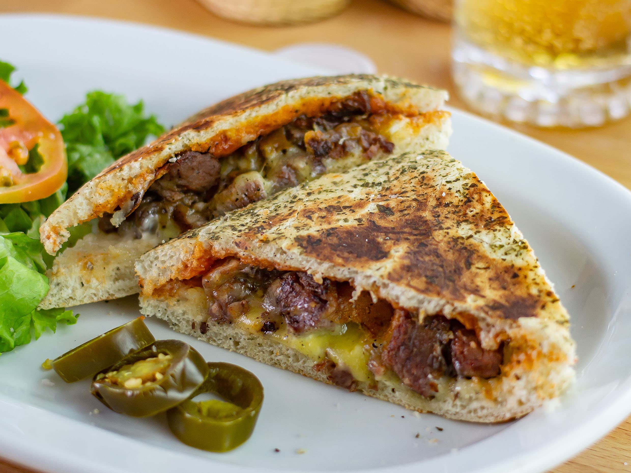 Panini de Arrachera