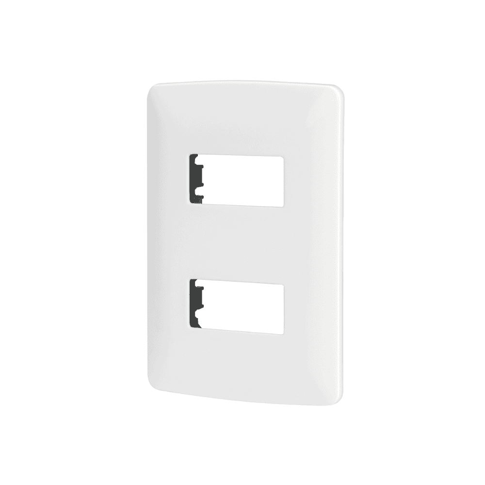 Placa 2 Ventanas Volteck Italiana