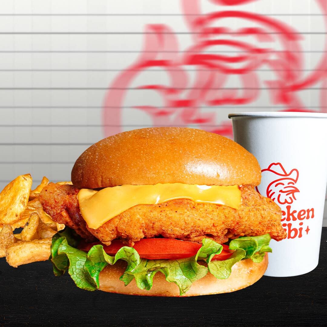 Checken Burger-Combo