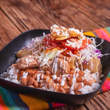 Morisqueta/Queso/Tacos/Enchiladas