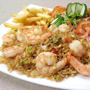 Combo Arroz con Camarones