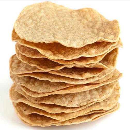1/2  TORTILLAS DE MAIZ  EN LA PLANCHA