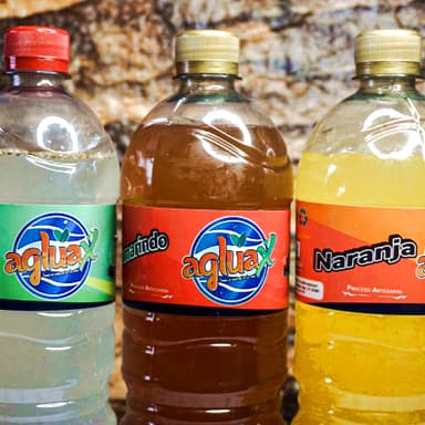 Agua fresca, un litro