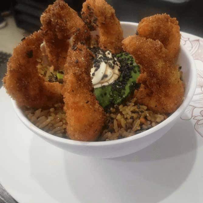 Yakimeshi Especial Camarón Empanizado