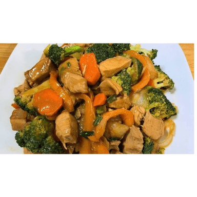 chow mein con pollo