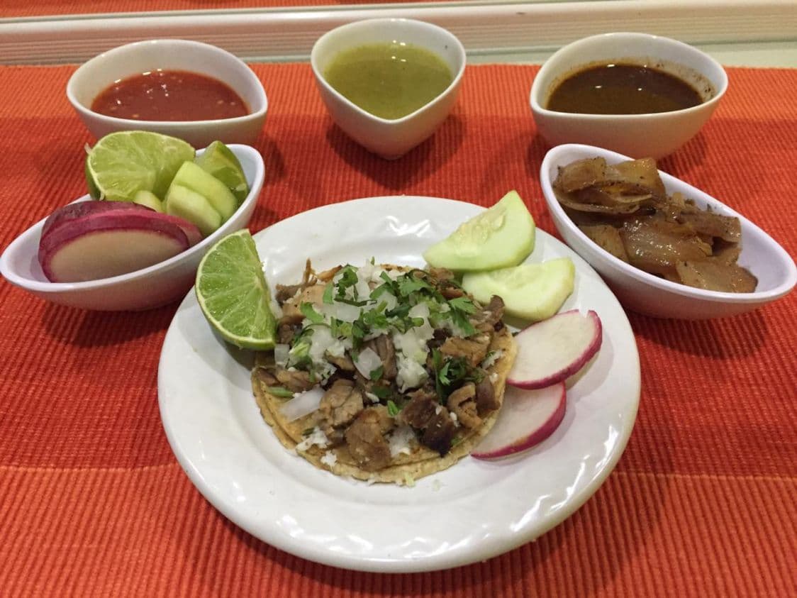 Taco de asada