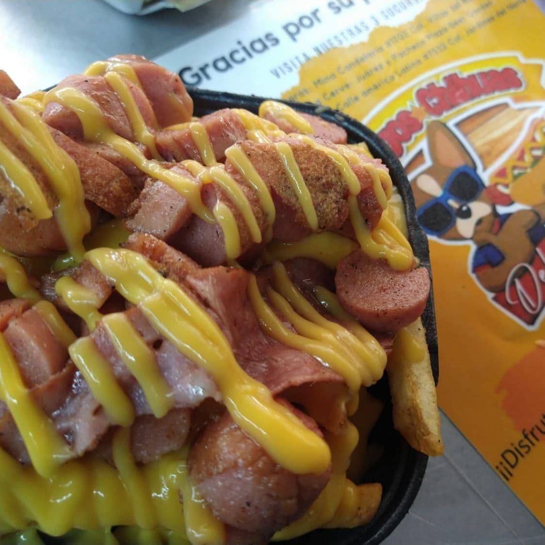 Salchipapas