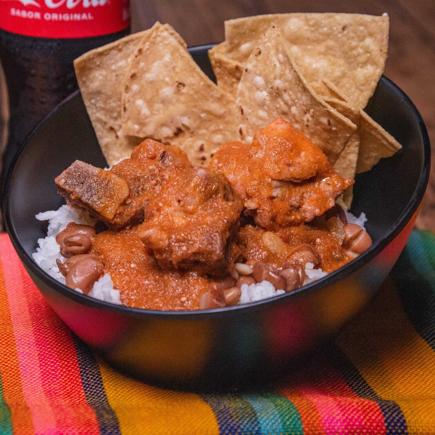 Morisqueta Con Costilla De Cerdo Chica