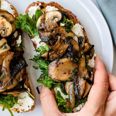 Toast Portobello