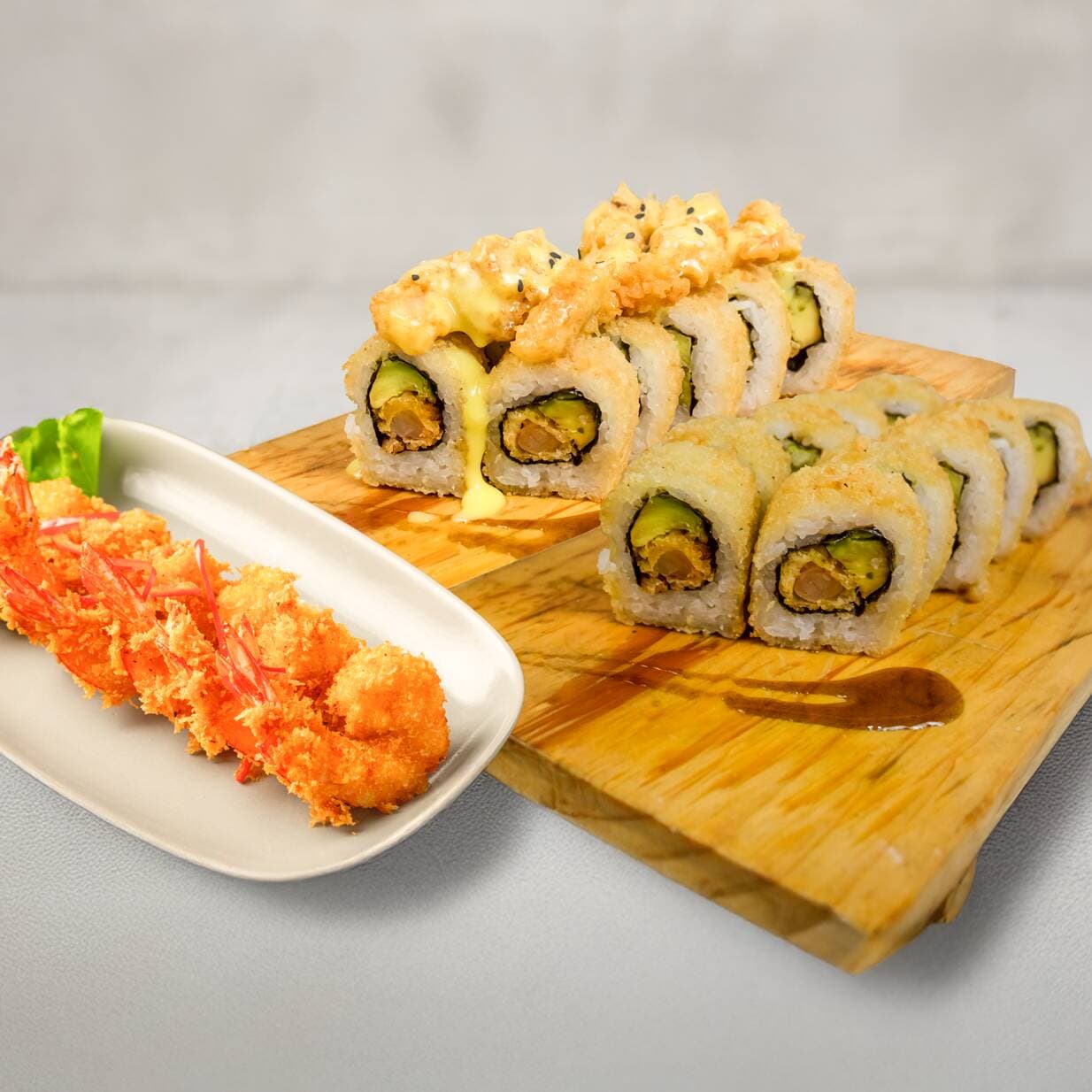 24 Makis + 3 Langostinos al Panko