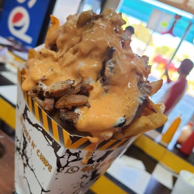 Fries con 1 Topping