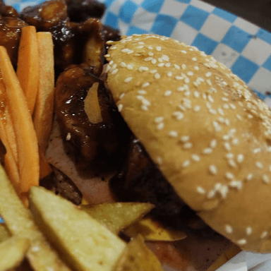 hamburguesa bonless bufalo