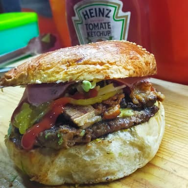 Hamburguesa BBQ