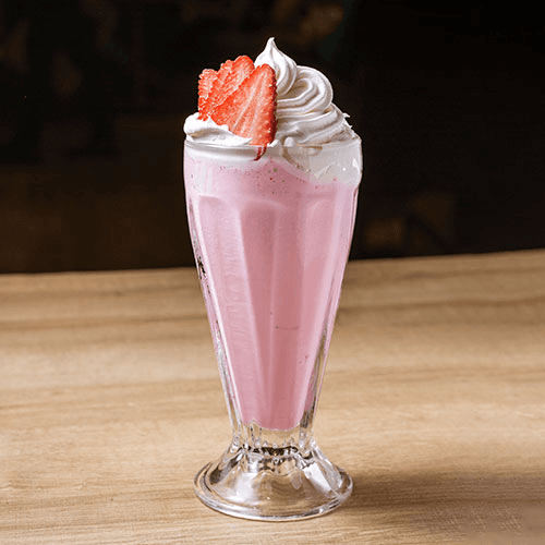 Malteada de Fresa