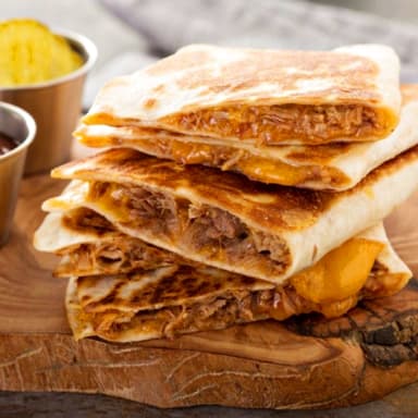 Quesadillas de Cochinita
