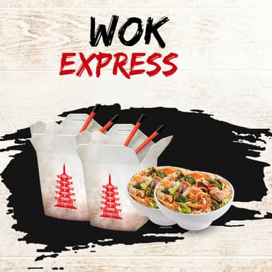 Wok #5 - 2 Ordenes + 2 1/4 de Sopas Chinas
