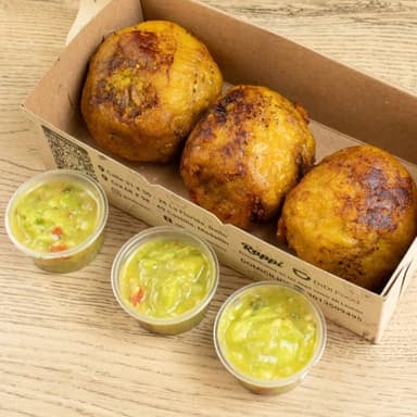 Caja de marranitas de lechona x 3