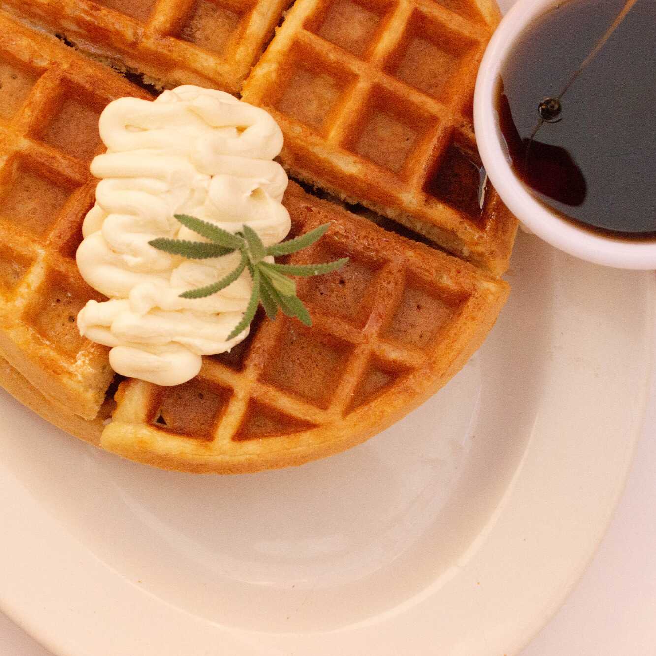 Waffle  Maple con Philadelphia