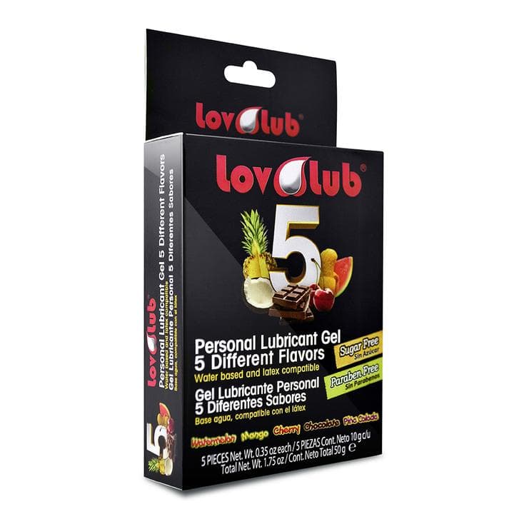 LOVLUB 5 DIFFERENT PERSONAL LUBRICANT GEL