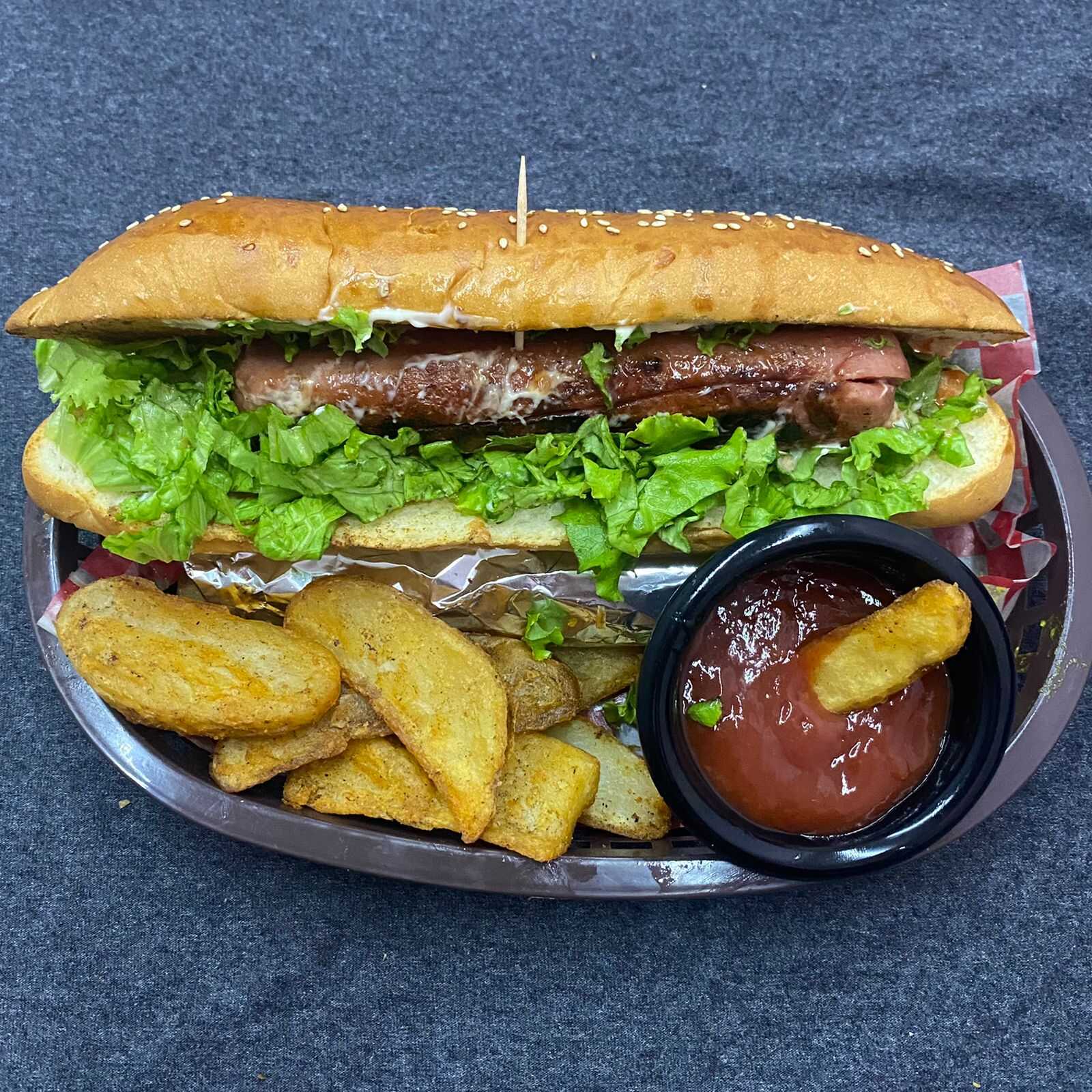 HOT DOG CLASICO (25 CM)