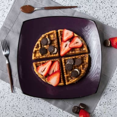 Waffle con 3 Ingredientes