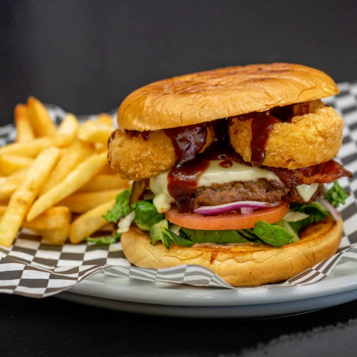 Hamburguesa Western.