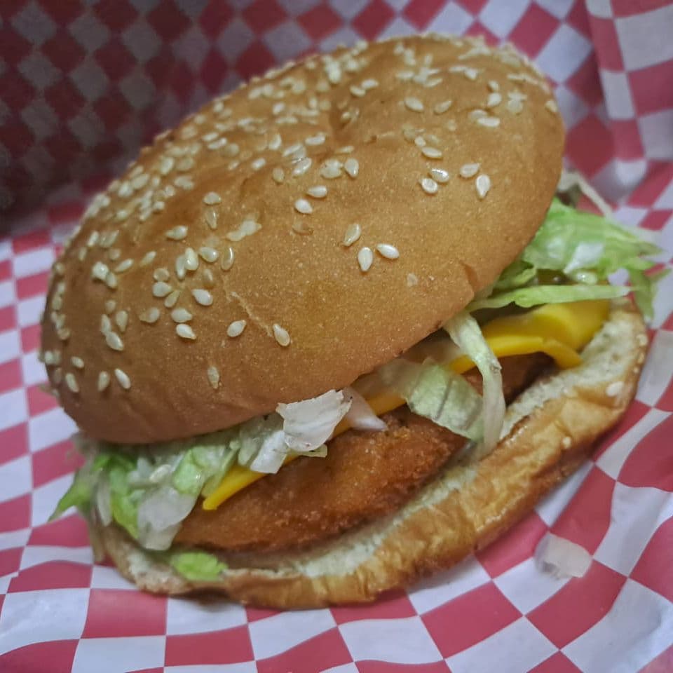 Burguer pollo empanizada