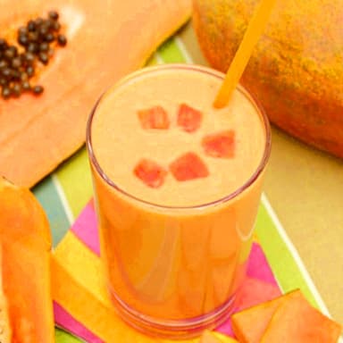 Licuado de Papaya 16 Oz