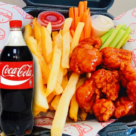 8 BONELESS+PAPAS+REFRESCO