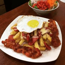 Salchigordi Deluxe con Alita Brosther + Gaseosa
