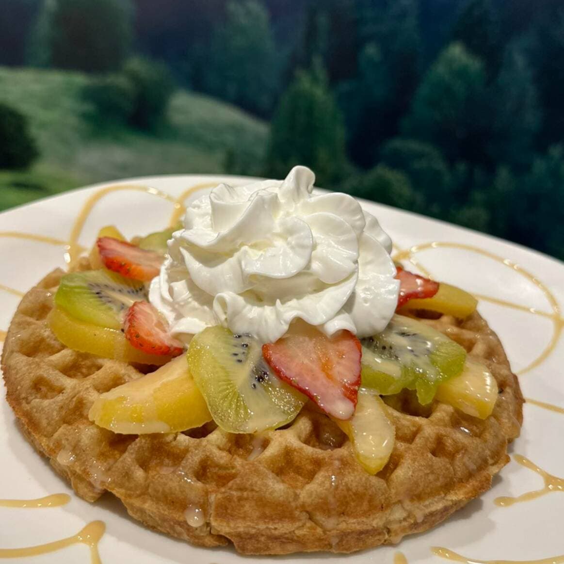 Waffle Tropical